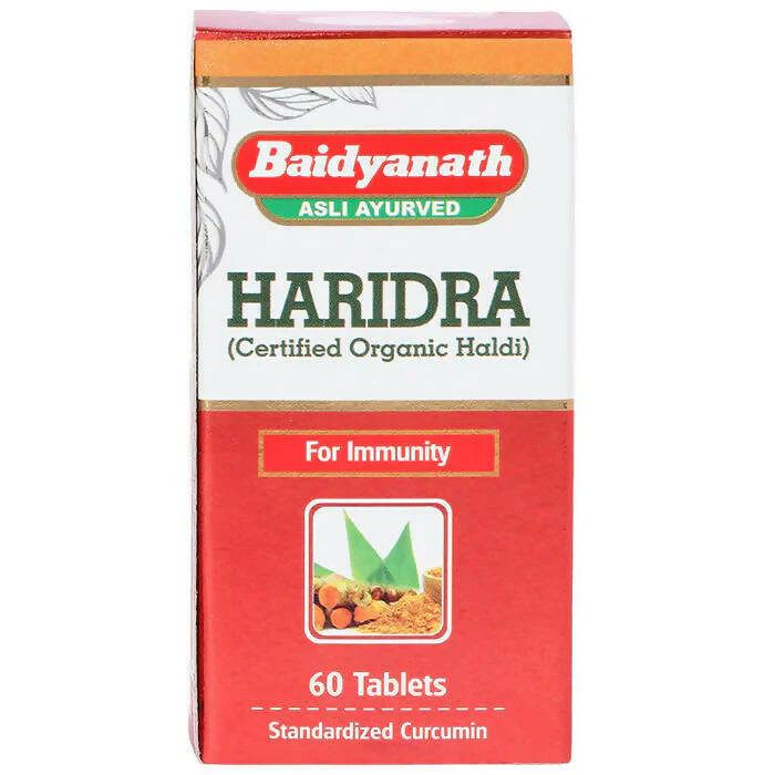 Baidyanath Jhansi Haridra Tablets, 60 Tablets-1.webp
